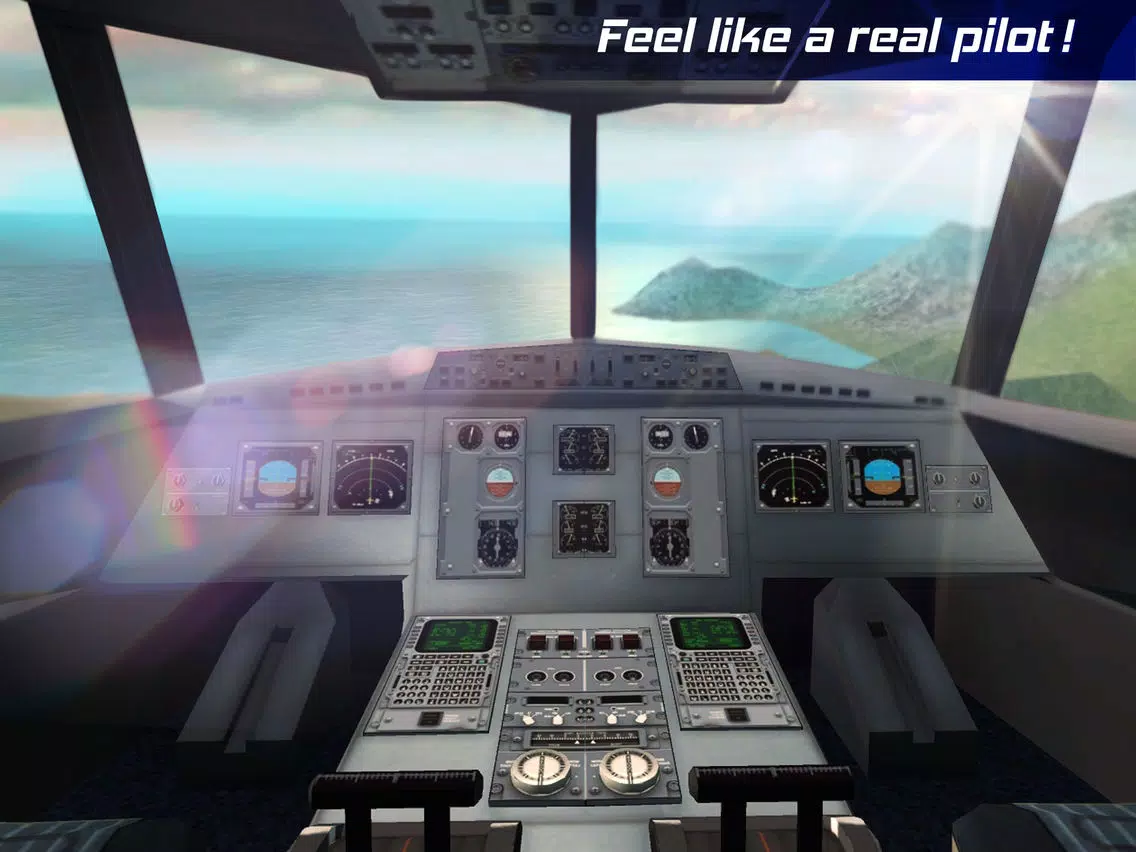 Real Pilot Flight Simulator 3D iPad  スクリーンショット