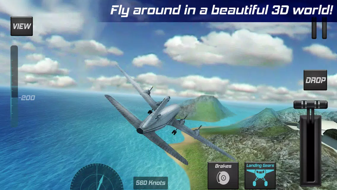 Real Pilot Flight Simulator 3D スクリーンショット