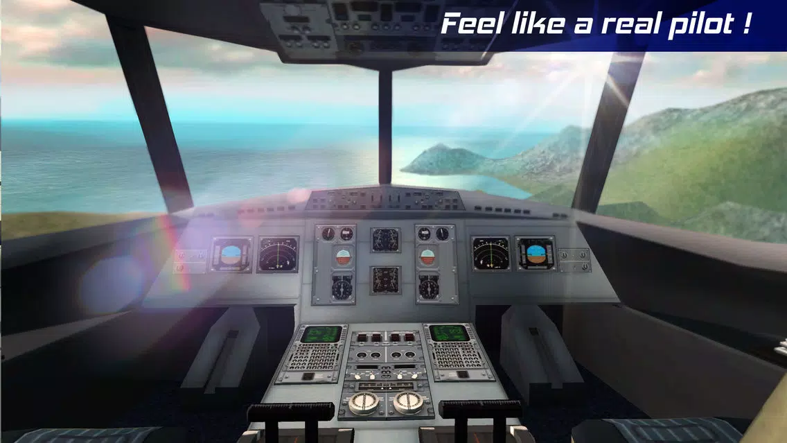 Real Pilot Flight Simulator 3D スクリーンショット