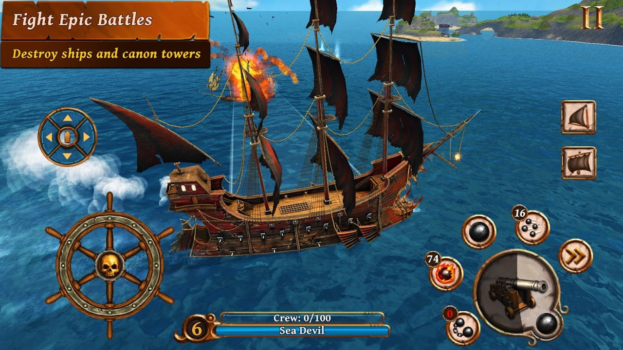 Ships of Battle: Age of Pirates Screenshots