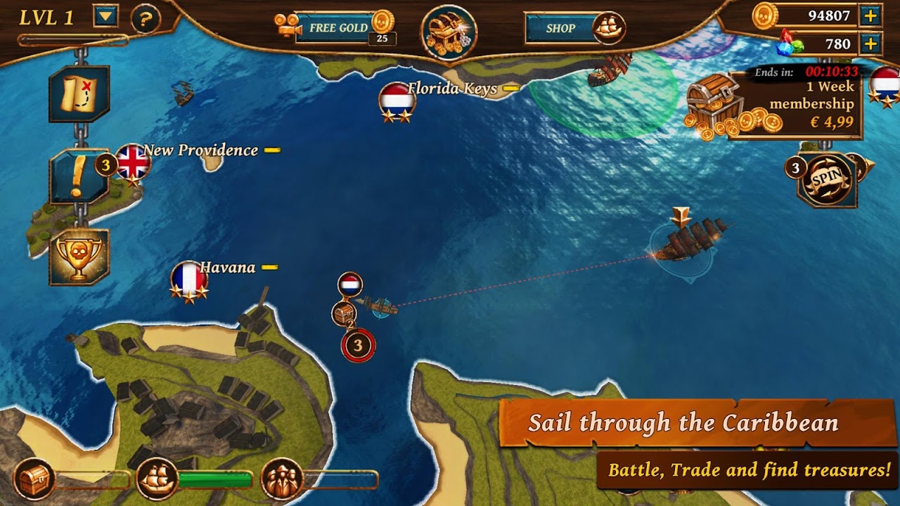 Ships of Battle: Age of Pirates Screenshots