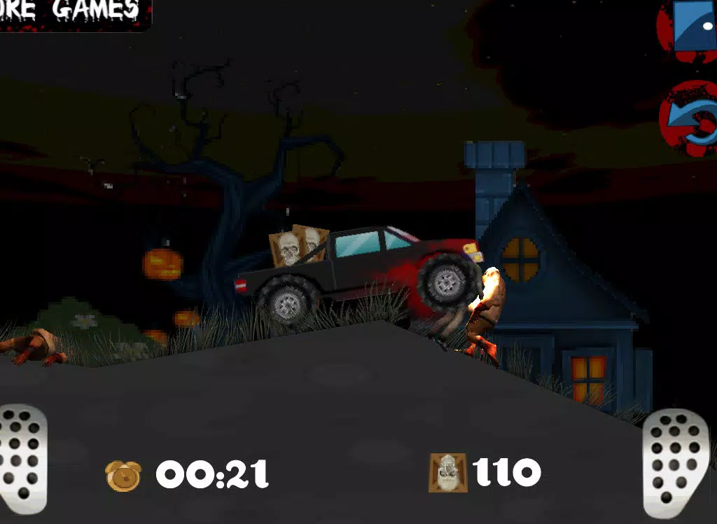 Tangkapan skrin Halloween drive smash zombies iPad 