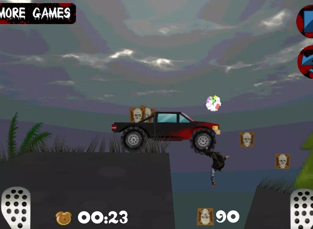 Tangkapan skrin Halloween drive smash zombies iPad 