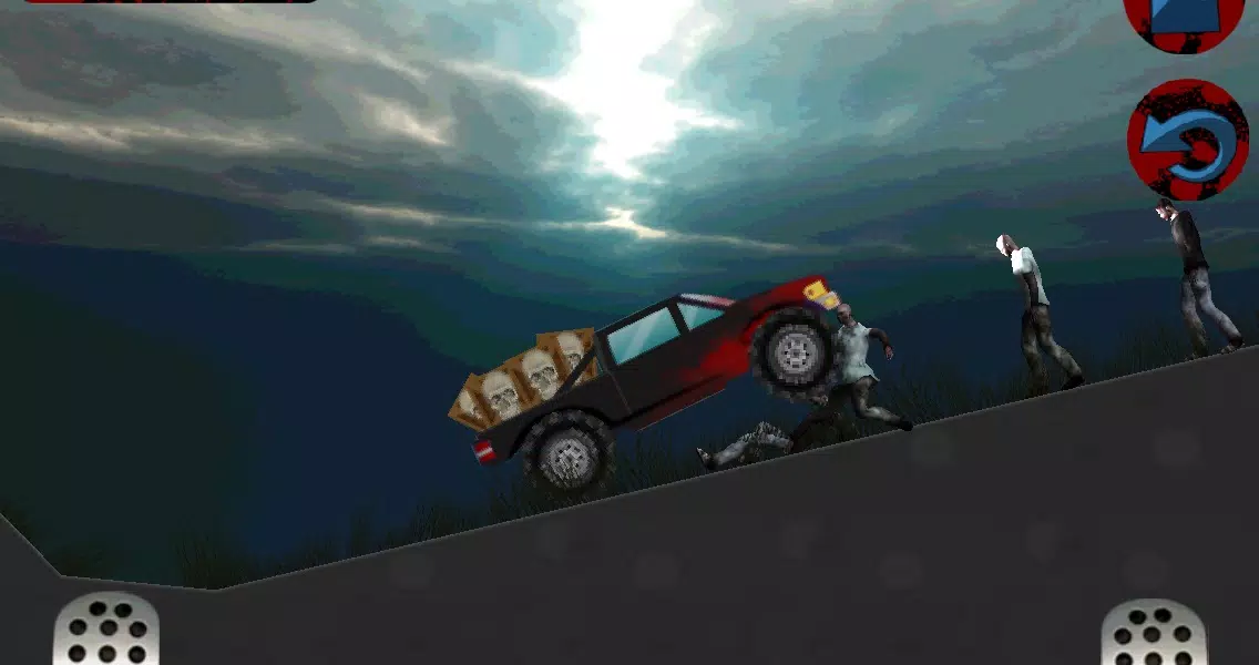 Tangkapan skrin Halloween drive smash zombies