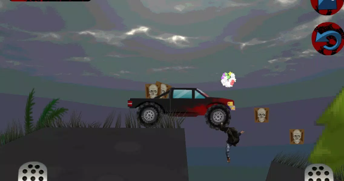 Tangkapan skrin Halloween drive smash zombies