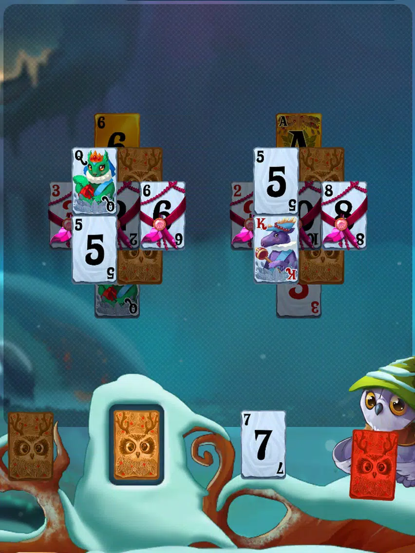 Solitaire Frozen Dream Forest iPad Screenshots