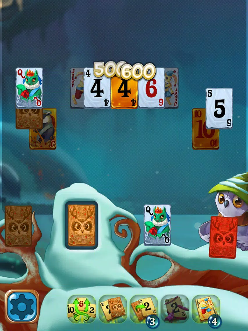 Solitaire Frozen Dream Forest iPad Screenshots