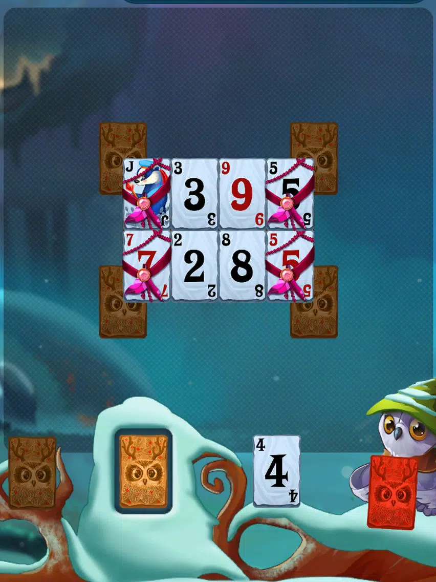 Solitaire Frozen Dream Forest iPad Screenshots