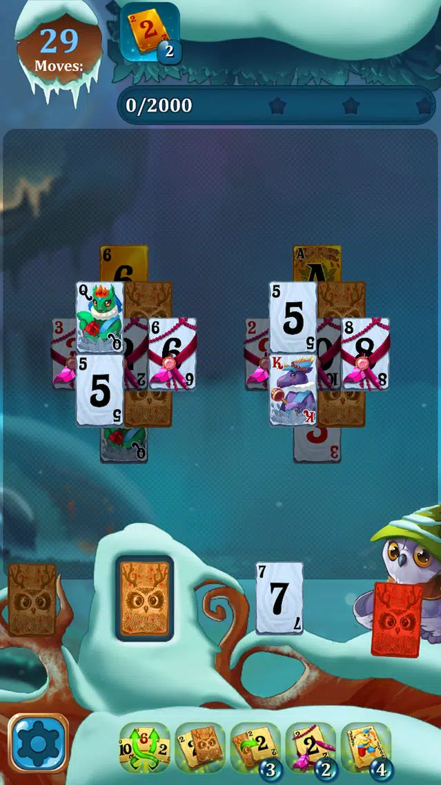 Solitaire Frozen Dream Forest Screenshots