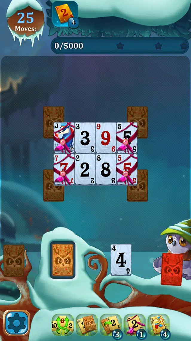 Solitaire Frozen Dream Forest Screenshots