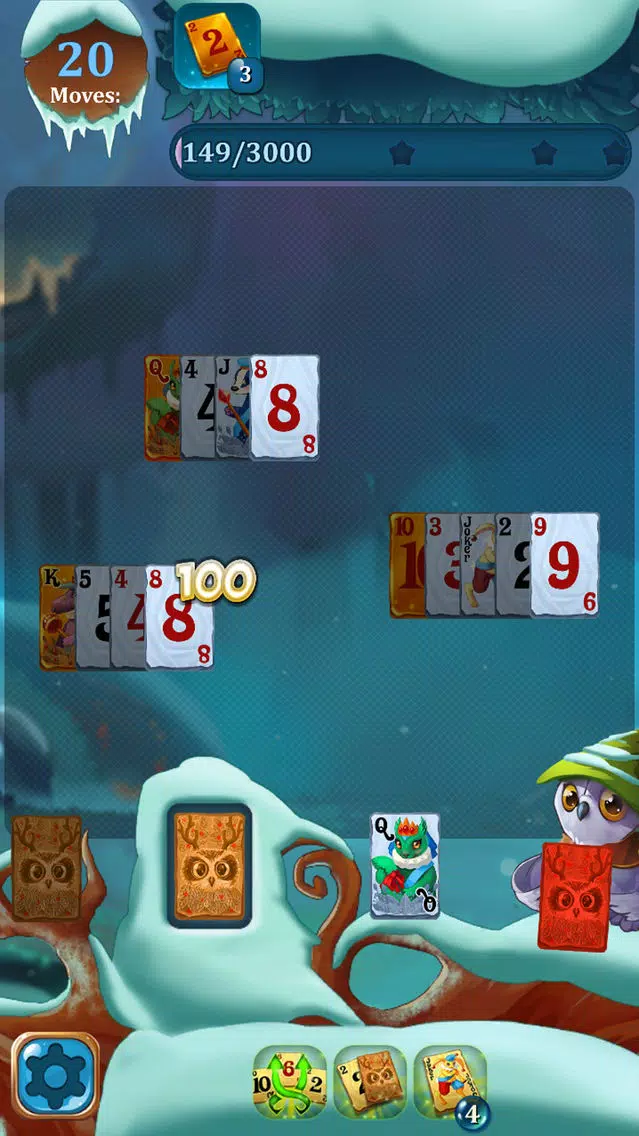 Solitaire Frozen Dream Forest Screenshots