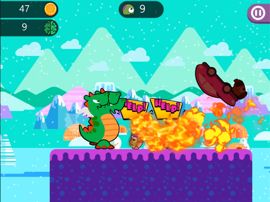 Capturas de tela do Monster Run: Jump or Die iPad 
