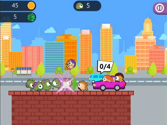 Capturas de tela do Monster Run: Jump or Die iPad 