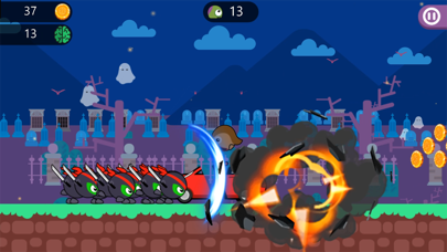 Capturas de tela do Monster Run: Jump or Die