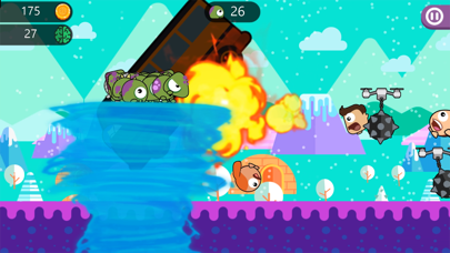 Capturas de tela do Monster Run: Jump or Die