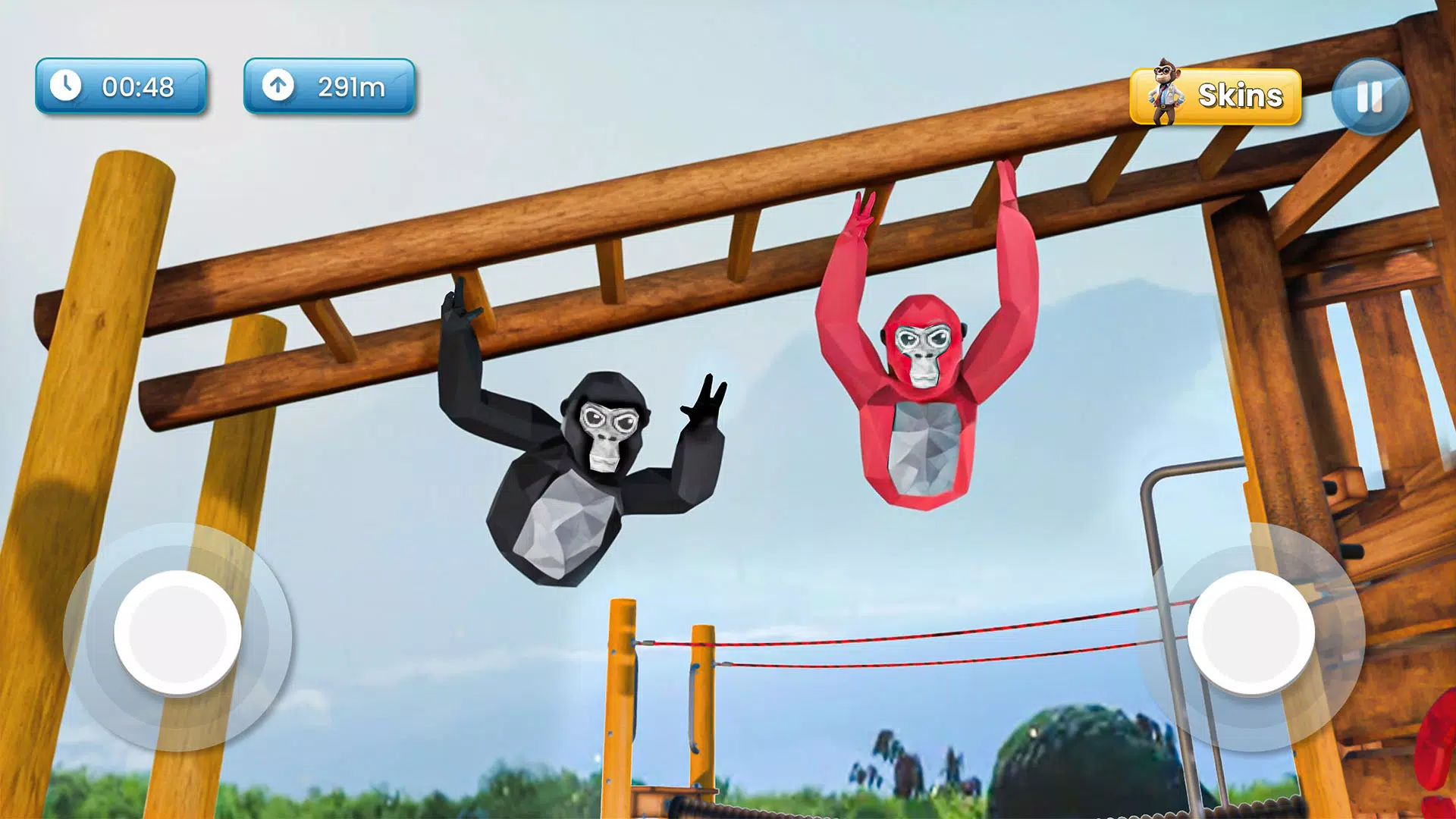 Gorilla Hill Climbing Tag Game Screenshots
