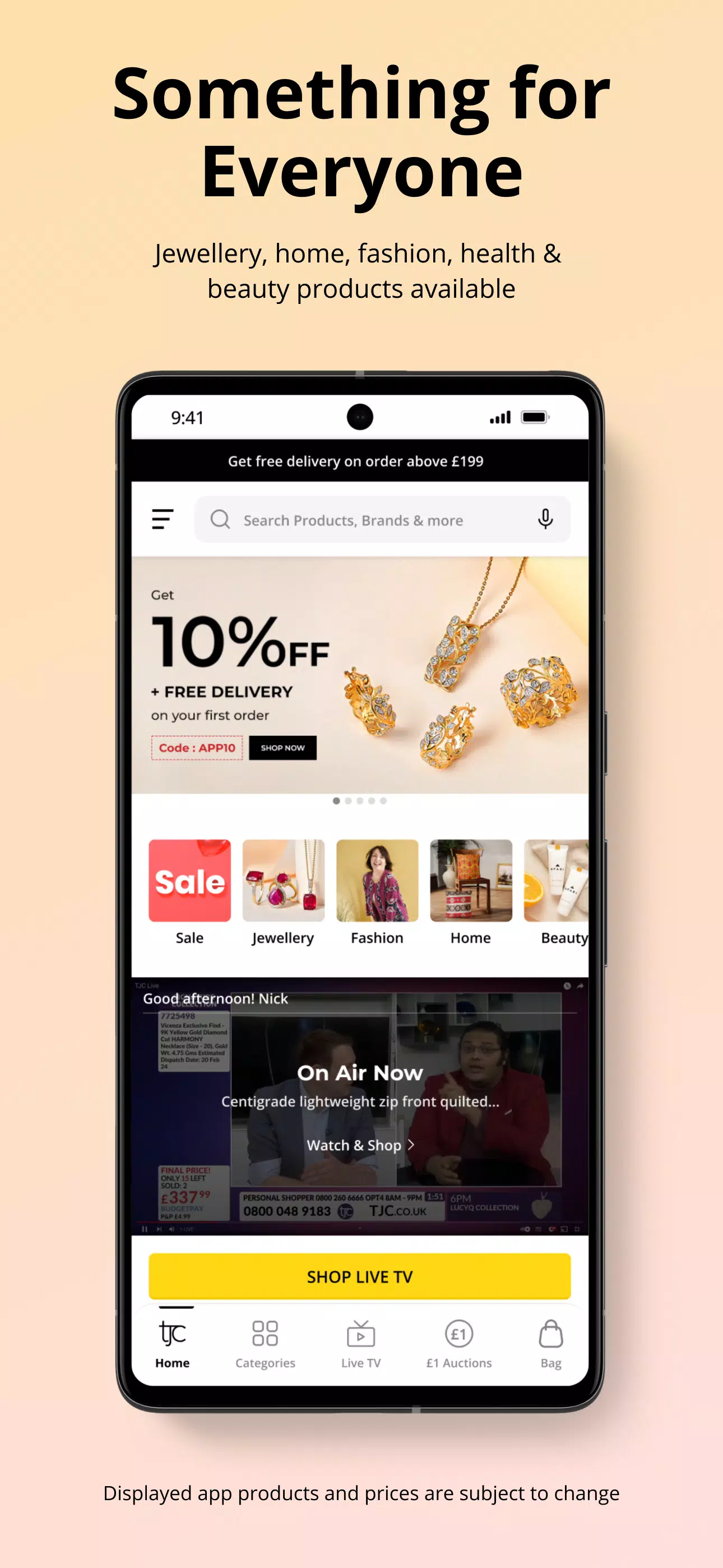 TJC Shop Screenshots