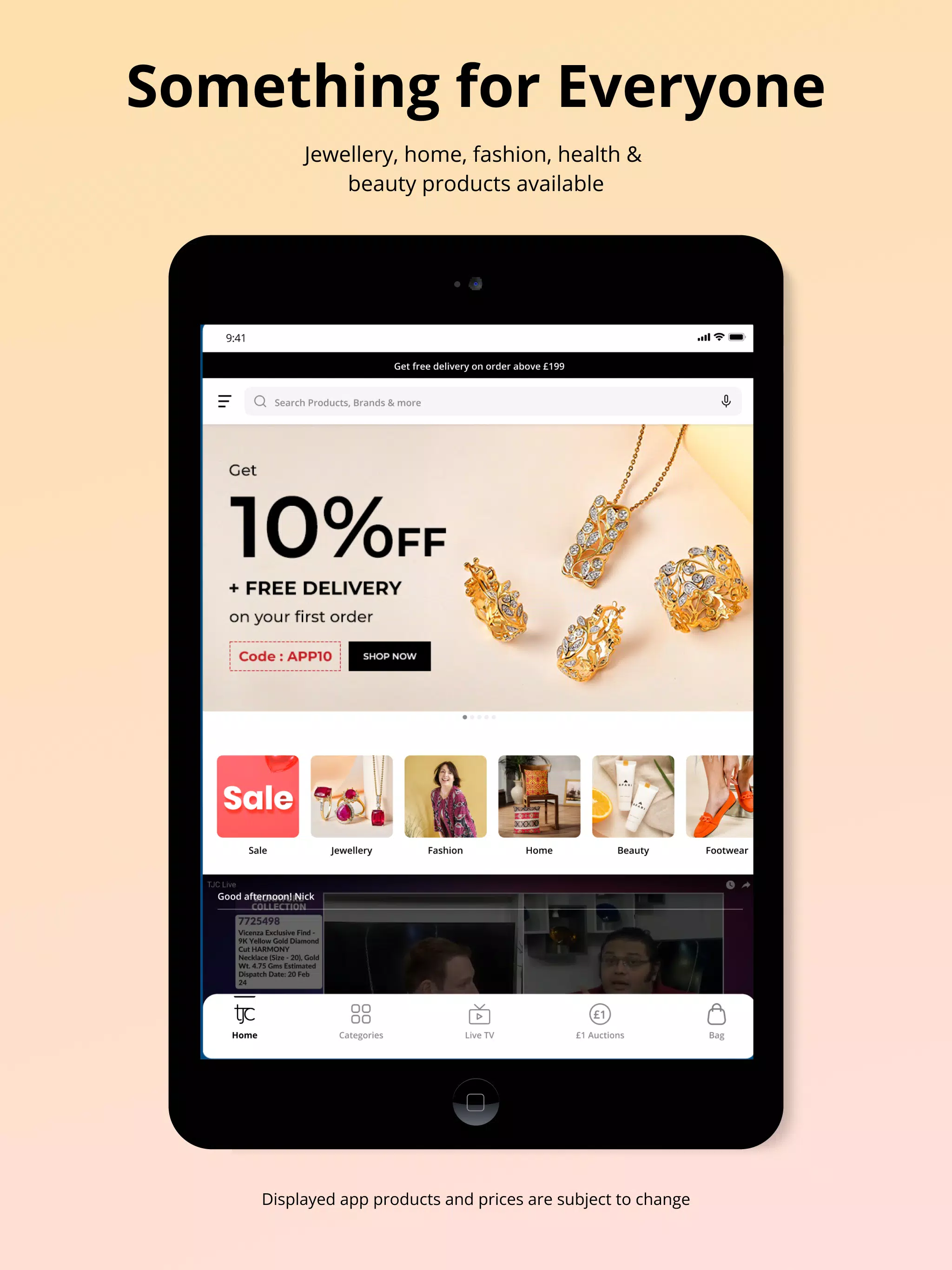 TJC Shop Screenshots