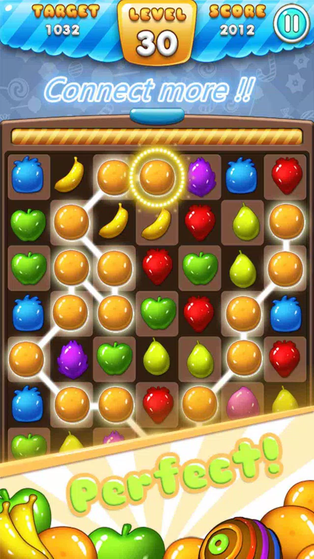 Ace Fruit Connect Sugar Mania HD 2 - Fruits Link Best Match 3 Puzzle Game Free Screenshots