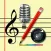 Music Lesson NotePad