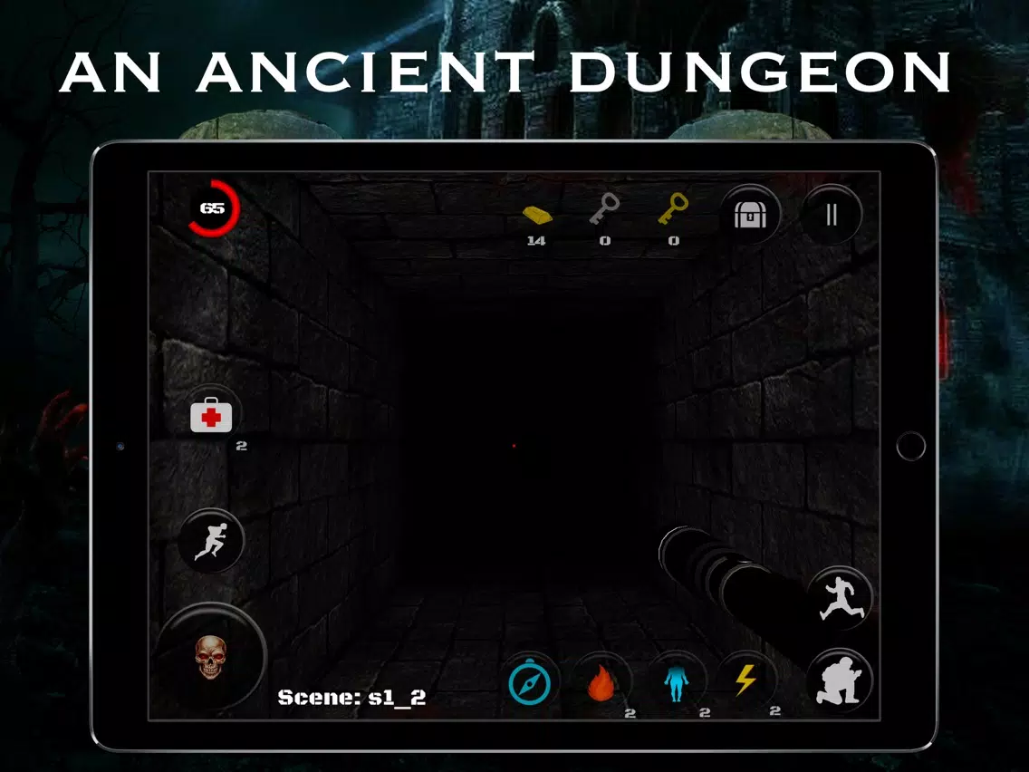 Tangkapan skrin Mrityu - The Terrifying Maze Horror Survival iPad 