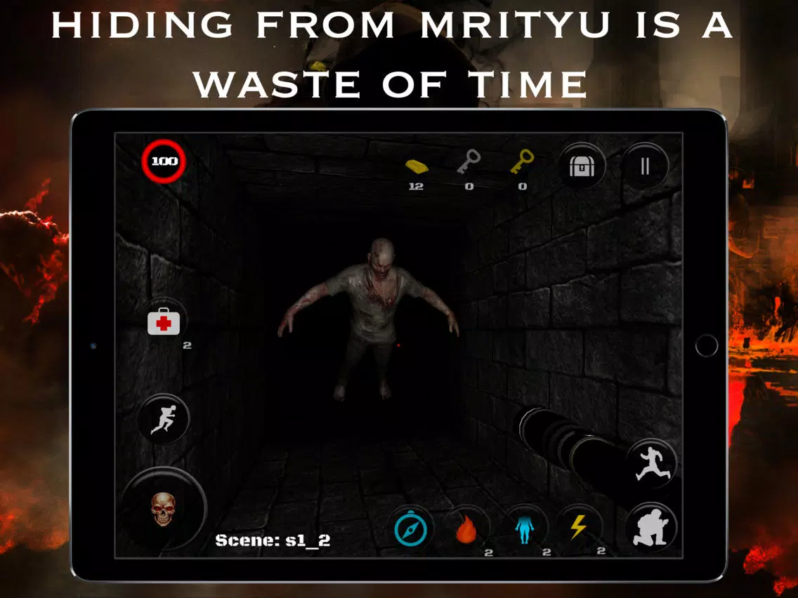 Tangkapan skrin Mrityu - The Terrifying Maze Horror Survival iPad 