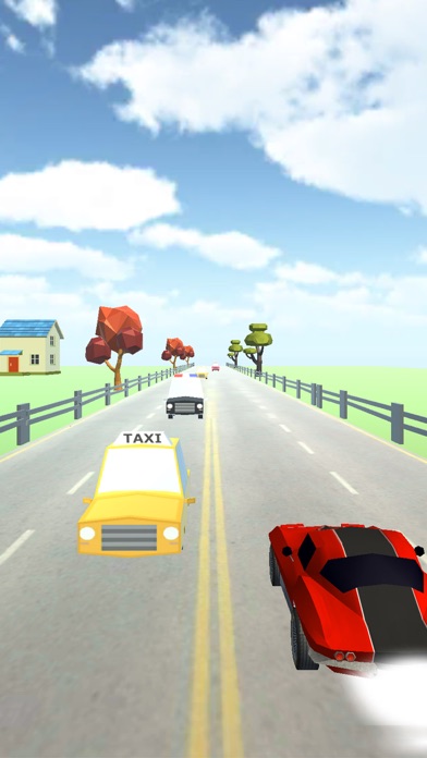 Turbo Cars 3D - Dodge Game of Avoid Car Obstacles应用截图