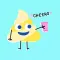Neon Party Poop Stickers