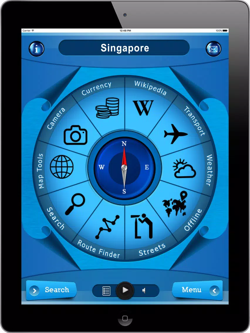 Singapore - Offline Maps navigation & directions iPad Screenshots