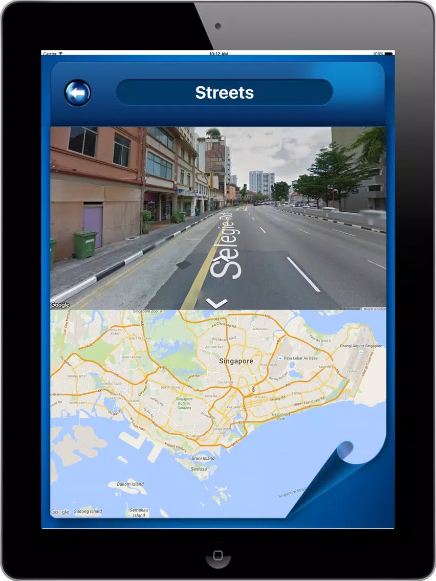 Singapore - Offline Maps navigation & directions iPad Screenshots