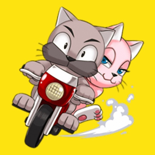Oreo In Love 2 - Cute cat stickers for iMessage Oreo In Love 2 - Cute cat stickers for iMessage