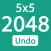 2048 5x5 Undo