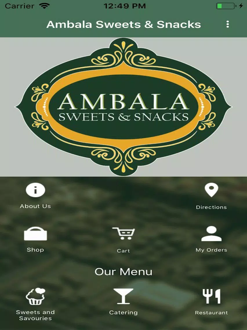 Ambala Sweets & Snacks iPad Screenshots