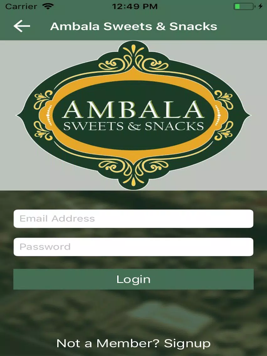 Ambala Sweets & Snacks iPad Screenshots