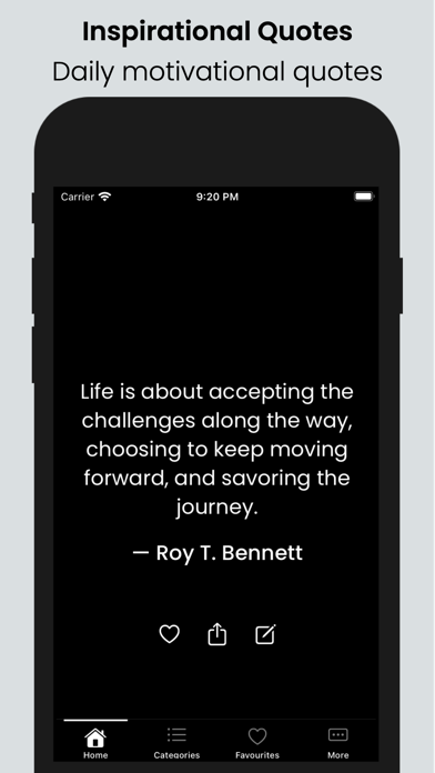 Quoto - Inspirational Quotes Screenshots