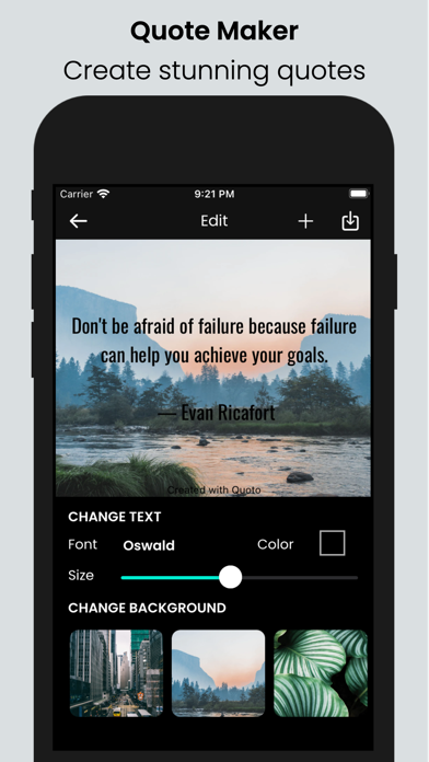 Quoto - Inspirational Quotes Screenshots