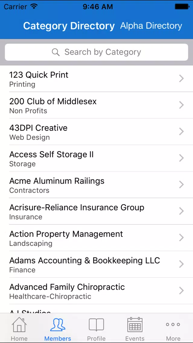 Woodbridge Metro Chamber Screenshots
