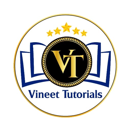 Vineet Tutorials Vineet Tutorials