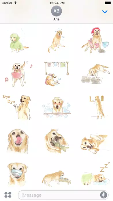Watercolor Labrador Retriever Screenshots