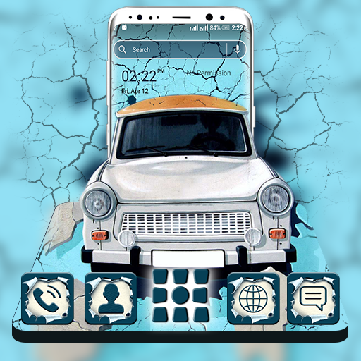 Vintage Car Launcher Theme