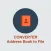 Address Book Converter to TXT File