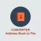 Address Book Converter to TXT File