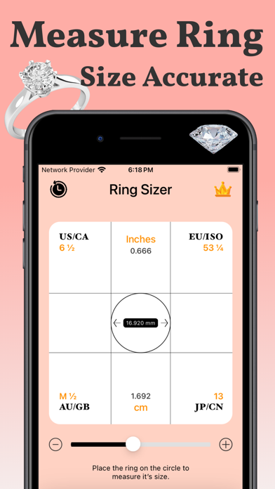 Ring Sizer - Ring Size Measure Screenshots