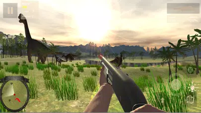 Tangkapan layar Dinosaur Hunting Patrol 3D