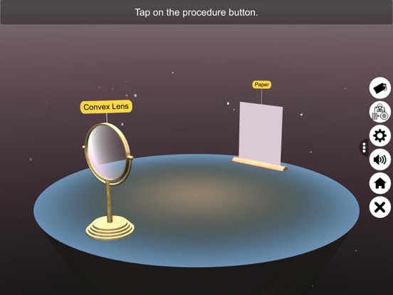 Convex Lens Properties iPad Screenshots