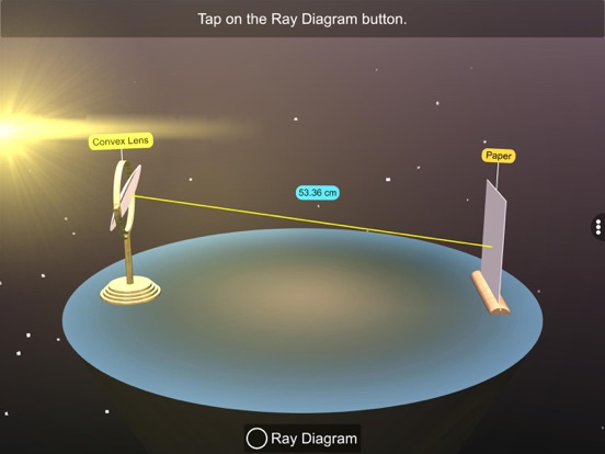 Convex Lens Properties iPad Screenshots
