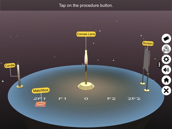 Convex Lens Properties iPad Screenshots