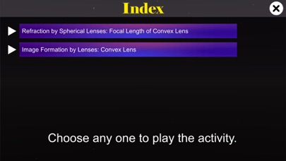 Convex Lens Properties Screenshots