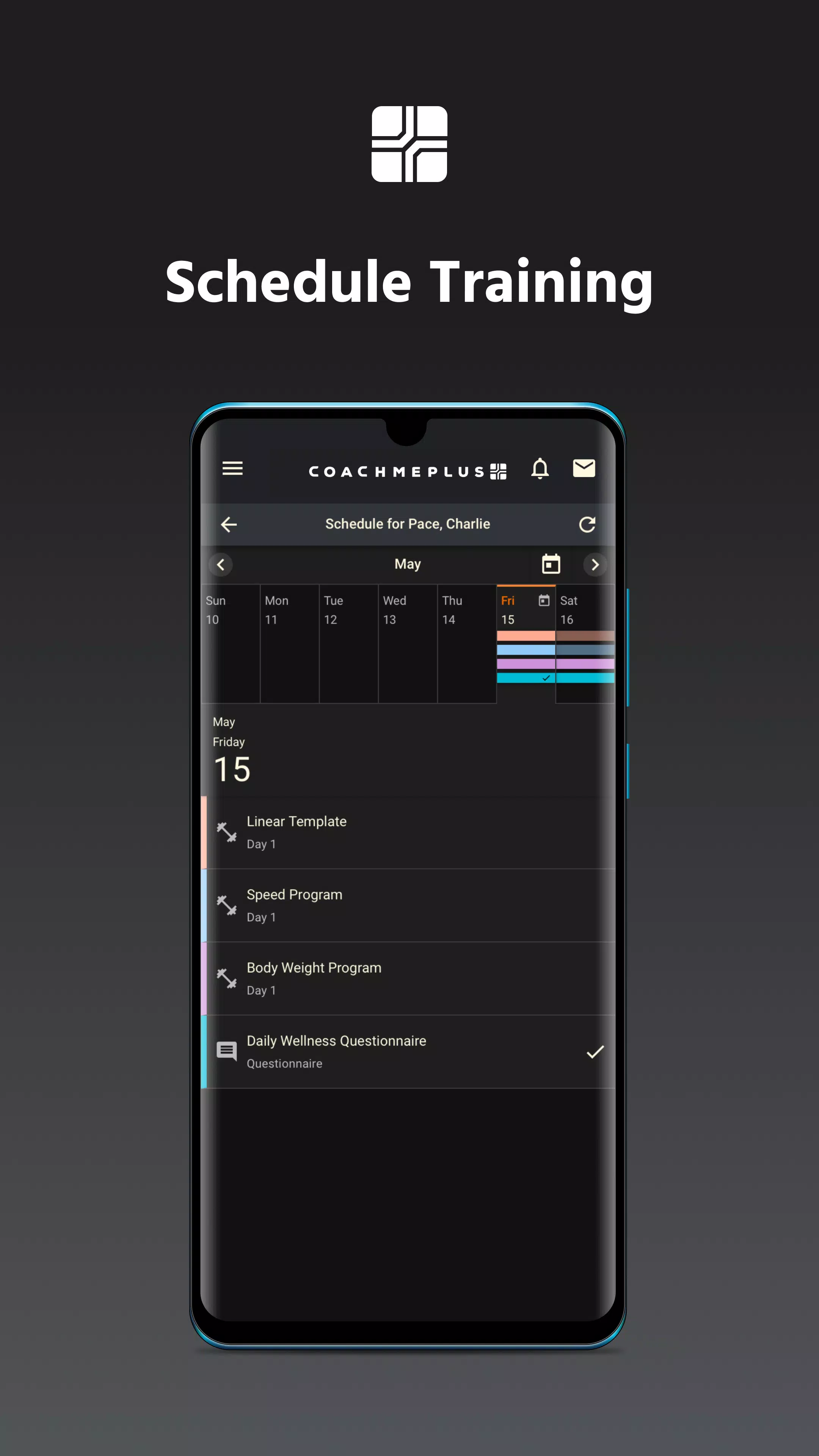 CoachMePlus Screenshots