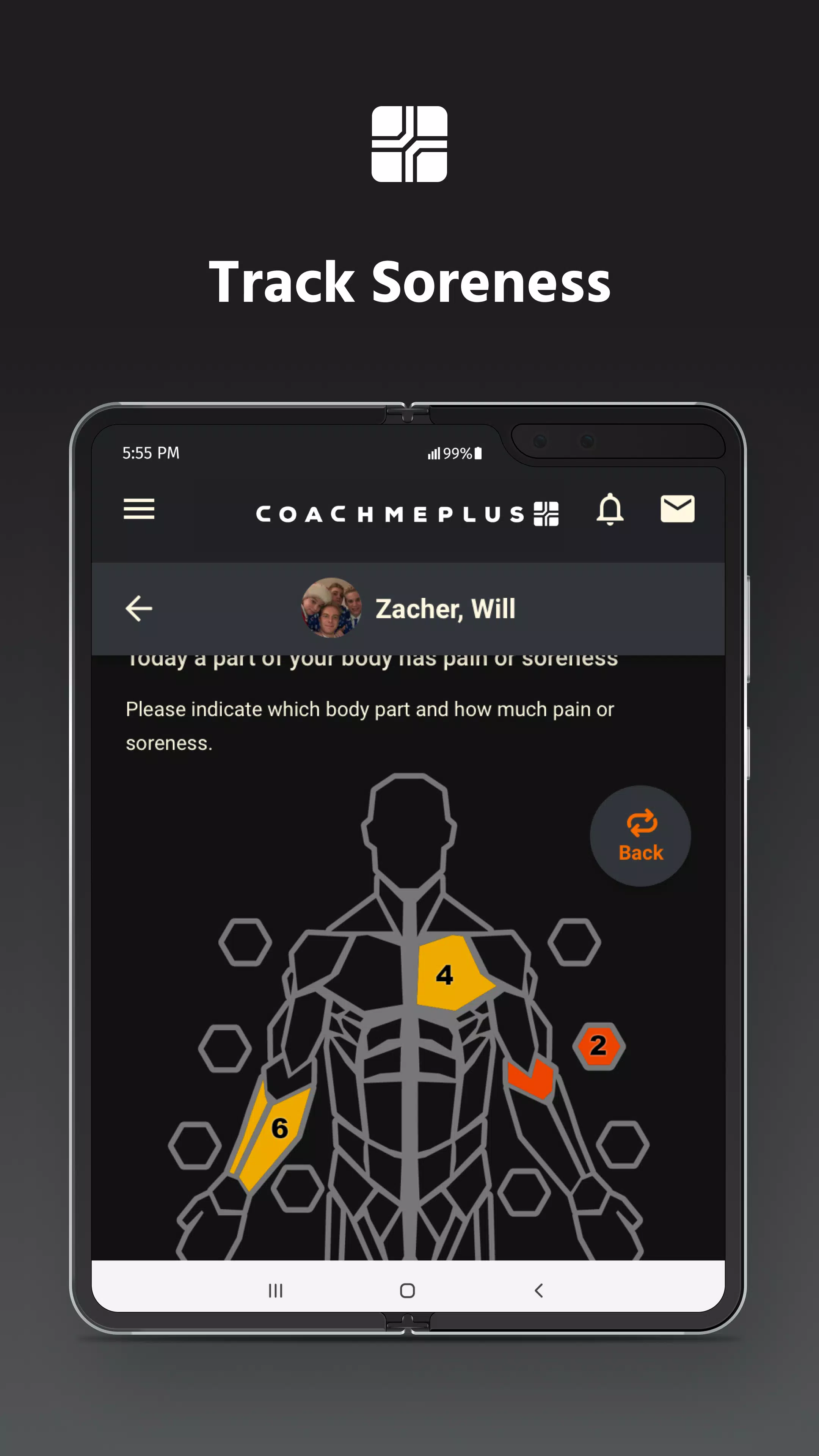 CoachMePlus Screenshots